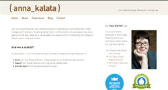 Desktop Screenshot of annakalata.com
